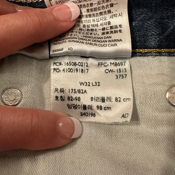 Men's Levi's 508 Jeans 32x32 - Picture 6 of 8